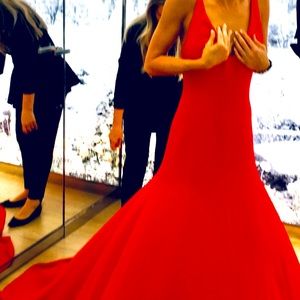 Red Dior dress Silk, perfect. Worn 2x